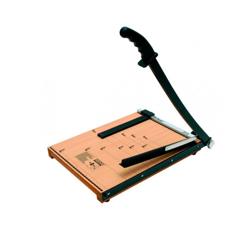 Guillotina con base de madera DASA Z1, 18 x 24cm.