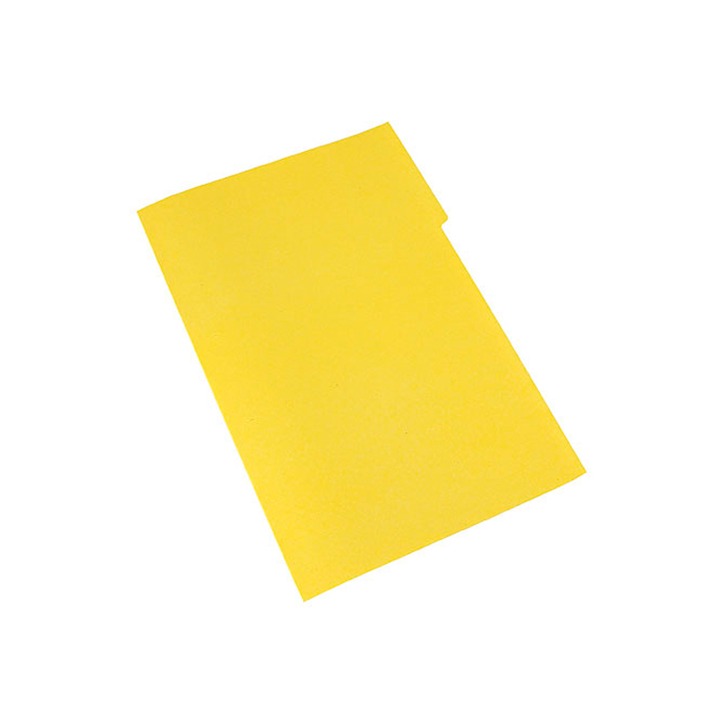 Carpeta Interior Nepaco amarilla, caja de 100 unidades
