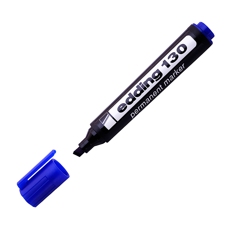 Marcador Edding 130 azul