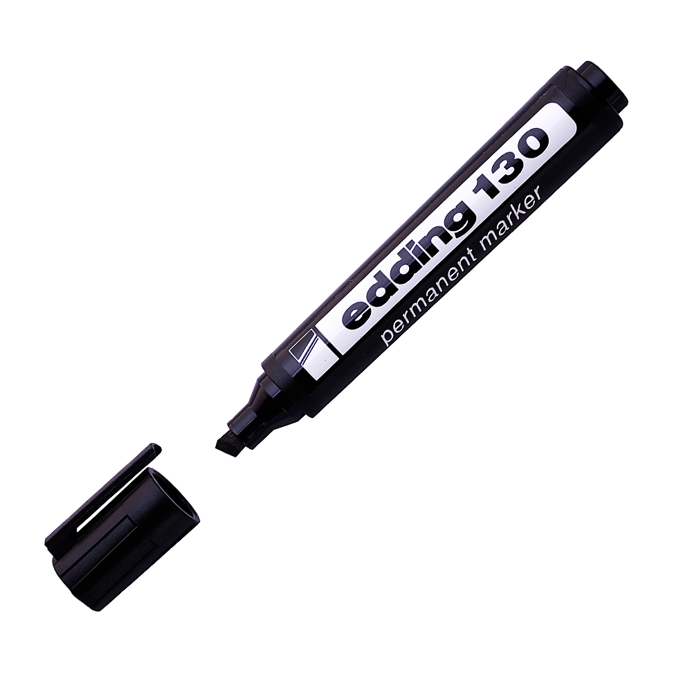 Marcador Permanente Edding 130 negro