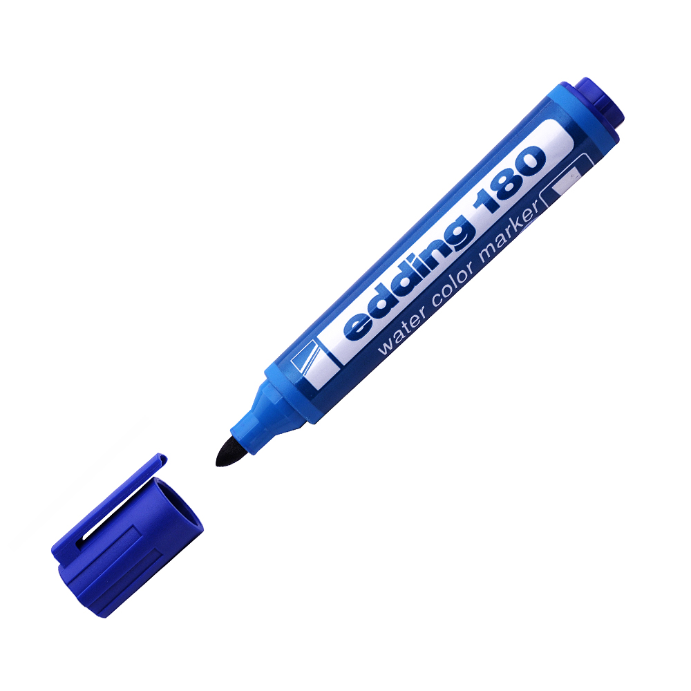Marcador al agua Edding 180 azul