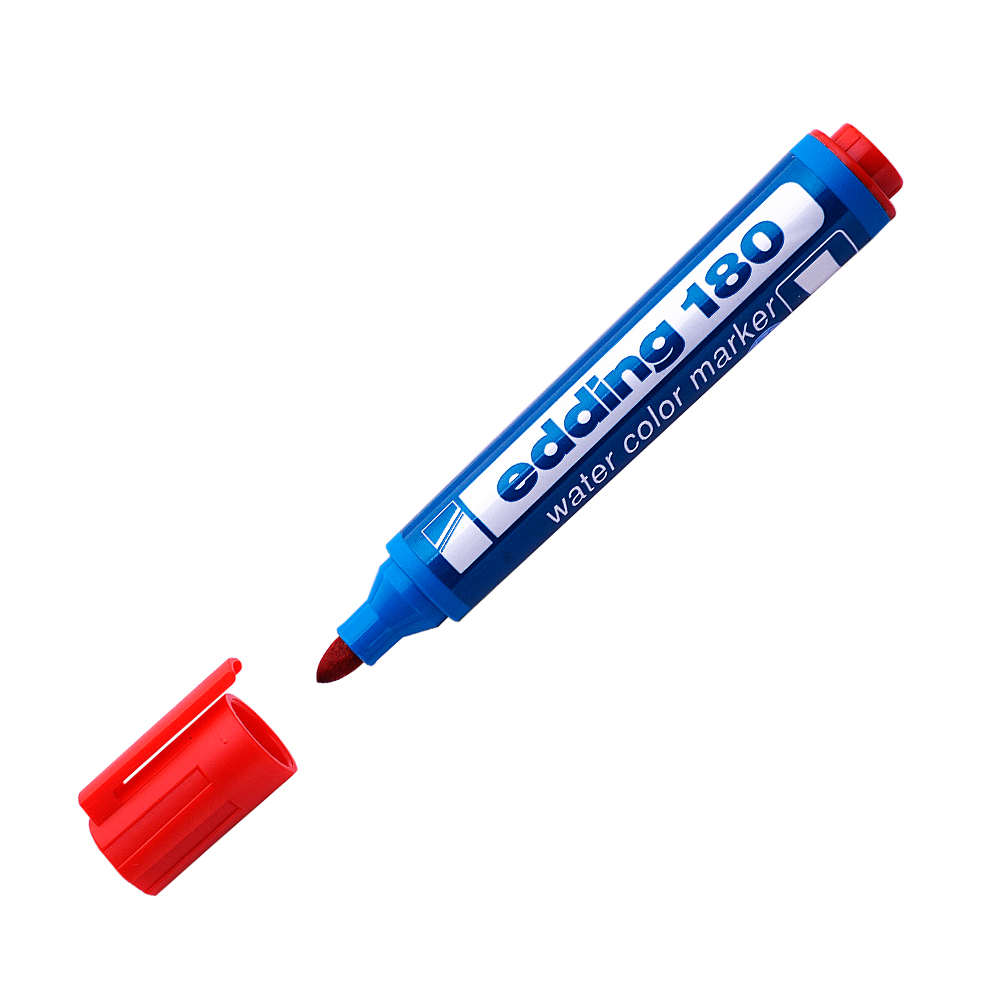 Marcador al agua Edding 180 rojo(D)
