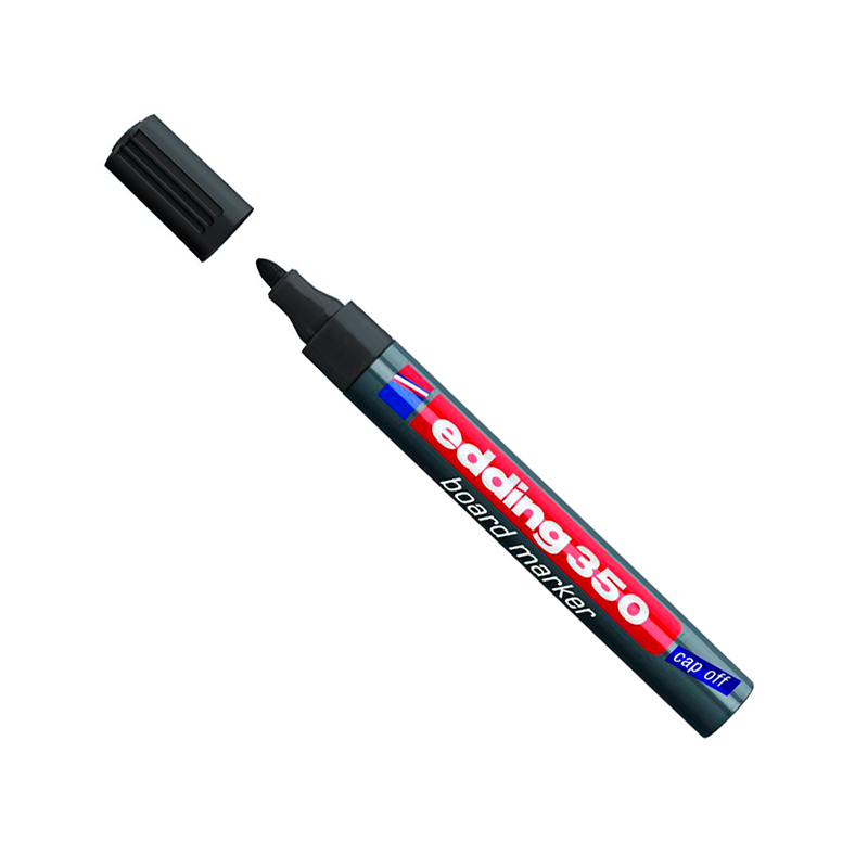 Marcador para pizarra Edding 350 negro