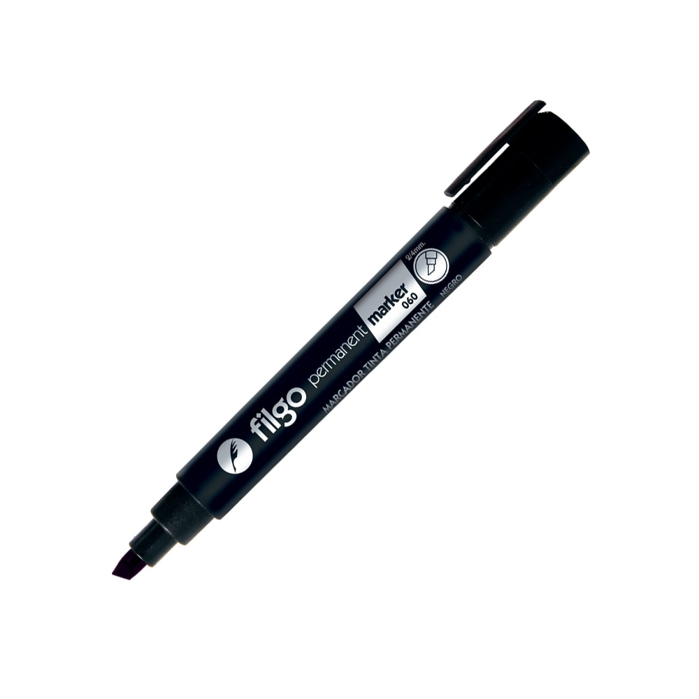 Marcador al solvente Filgo Permanent Marke 060 negro