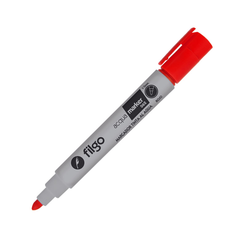 Marcador al agua Filgo Acqua Marker 062 rojo