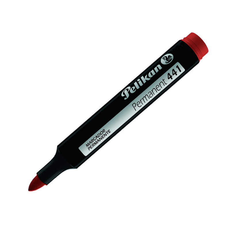 Marcador Pelikan 441 rojo