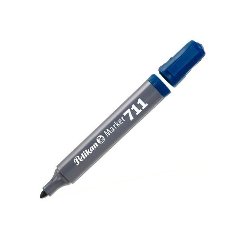 Marcador Permanente Pelikan Marker 711 azul