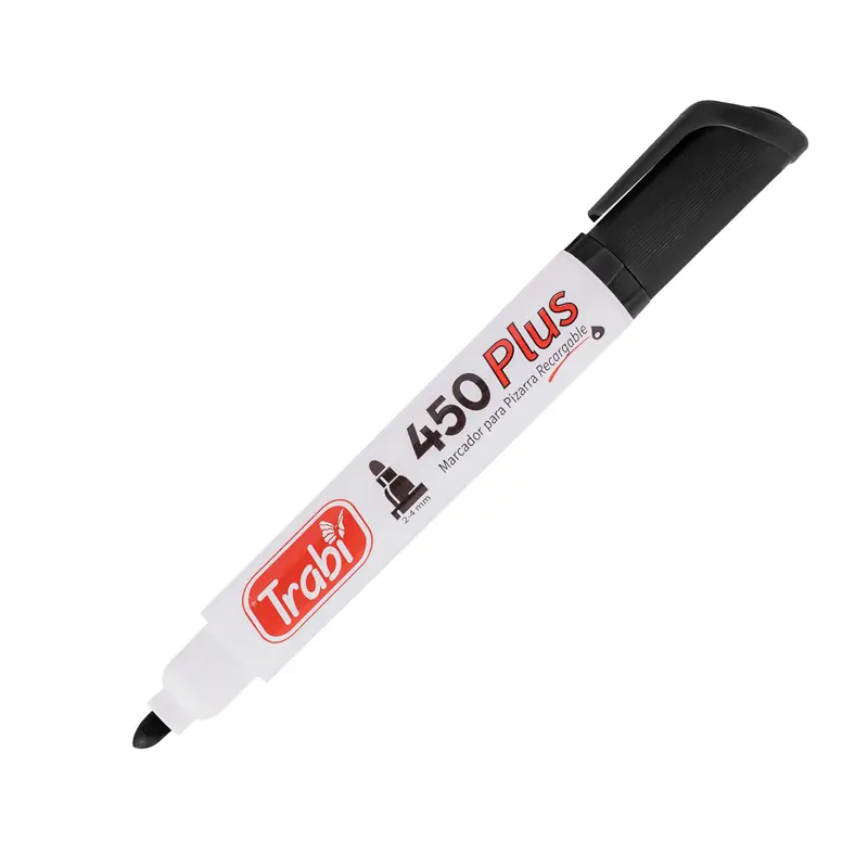 Marcador para pizarra Trabi 450 negro