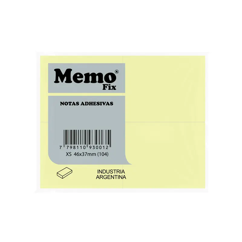 Notas Autoadhesivas MemoFix, 37 x 46cm. pack de 4 blocks de 100 hojas