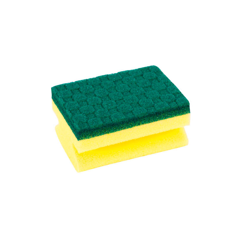 Esponja de fibra para cocina