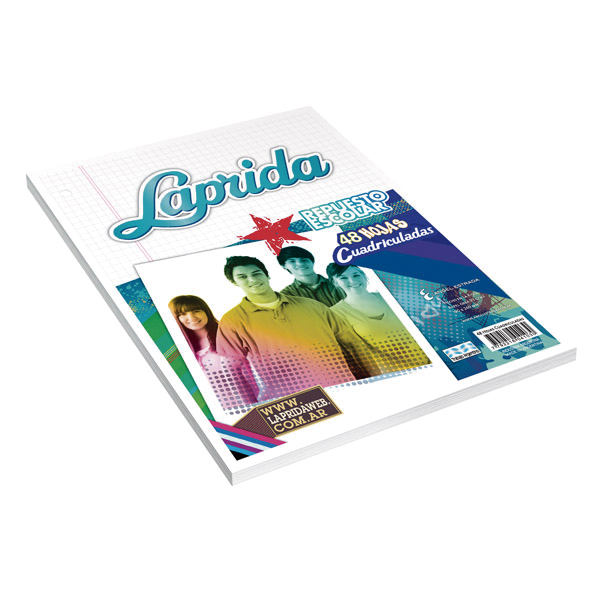 Repuesto Laprida, 48 hojas cuadriculadas