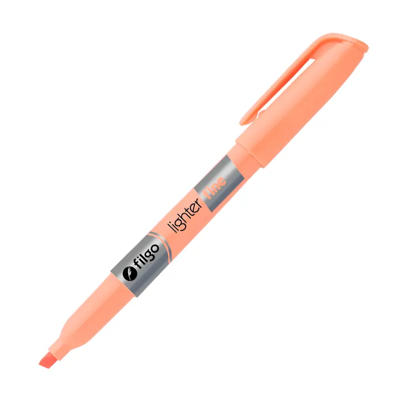 Resaltador Fino Filgo Lighter Pastel naranja