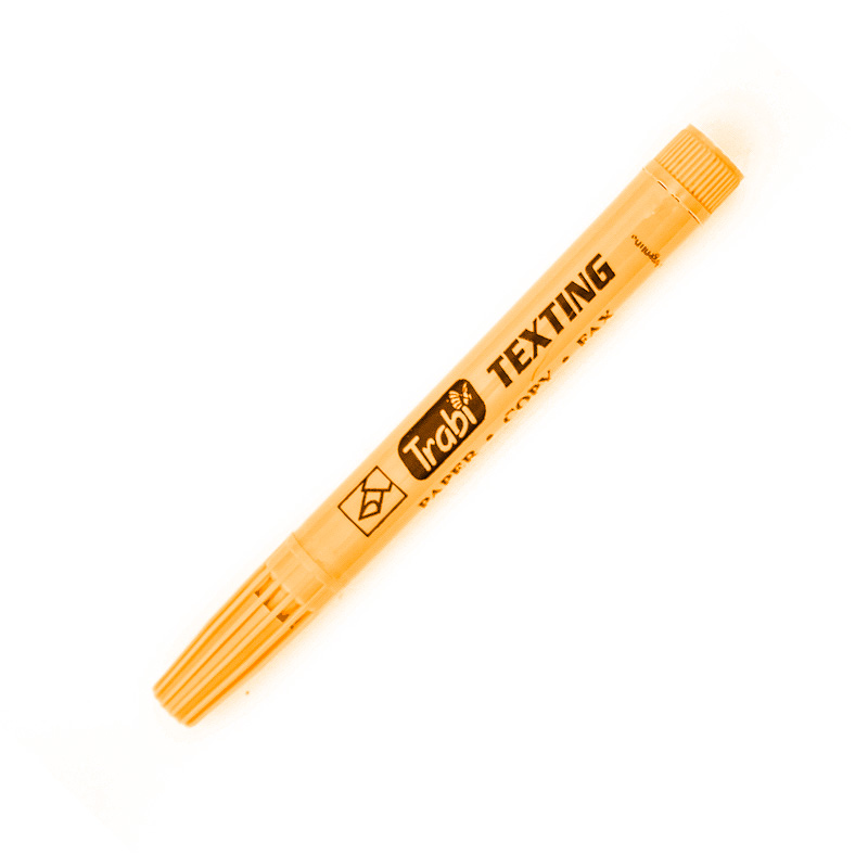 Resaltador circular Trabi Texting naranja