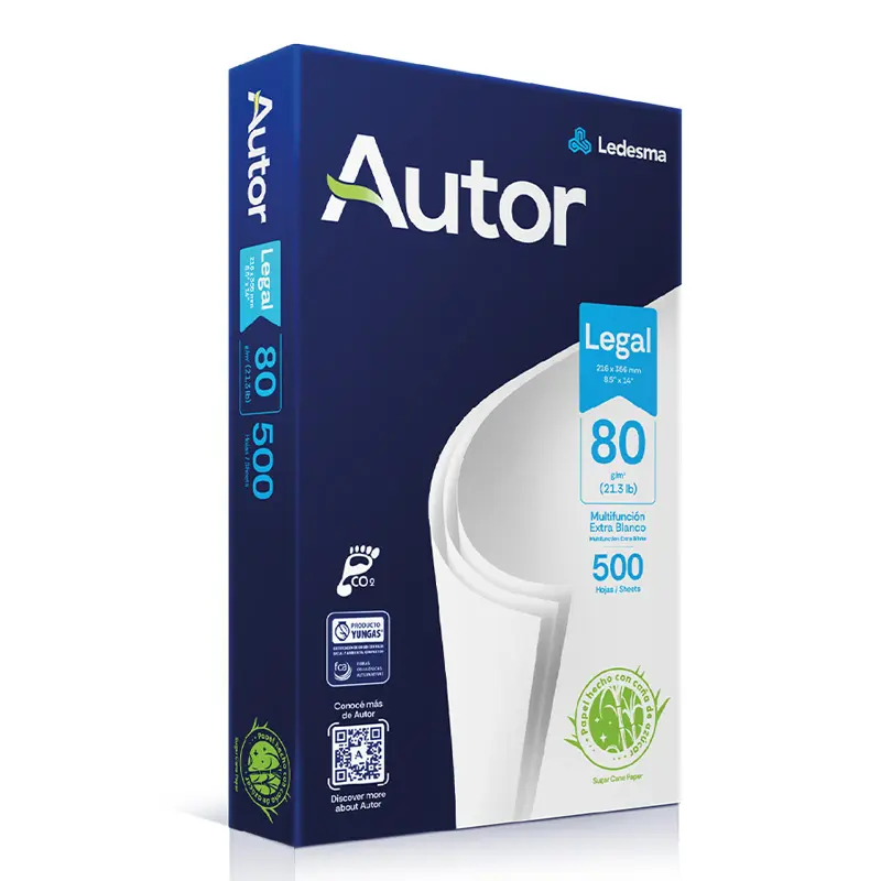 Resma Autor Oficio, 80g.