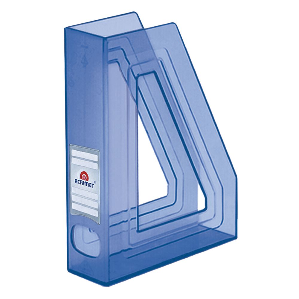 Revistero Acrimet A4 azul