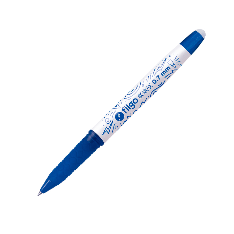 Roller recargable Filgo Borrax, tinta gel borrable azul