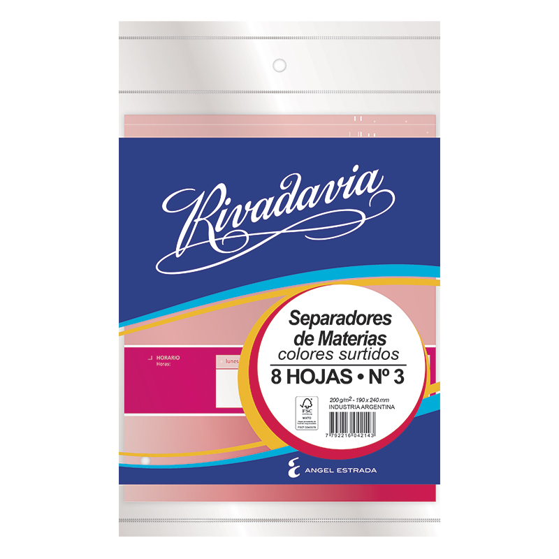 Repuesto Separador Rivadavia N°3