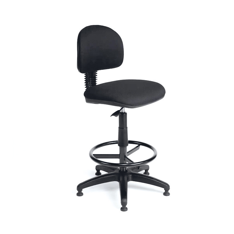 Silla Cajera Neumática sin brazos Petra negra