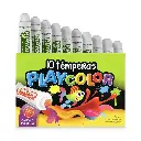 Témpera Playcolor Verde oscuro, 8cc. caja de 10 unidades