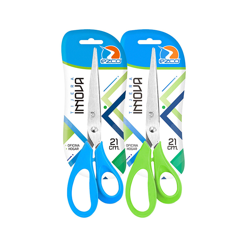 Tijera 21 cm., Ezco Innova Bliste x 1