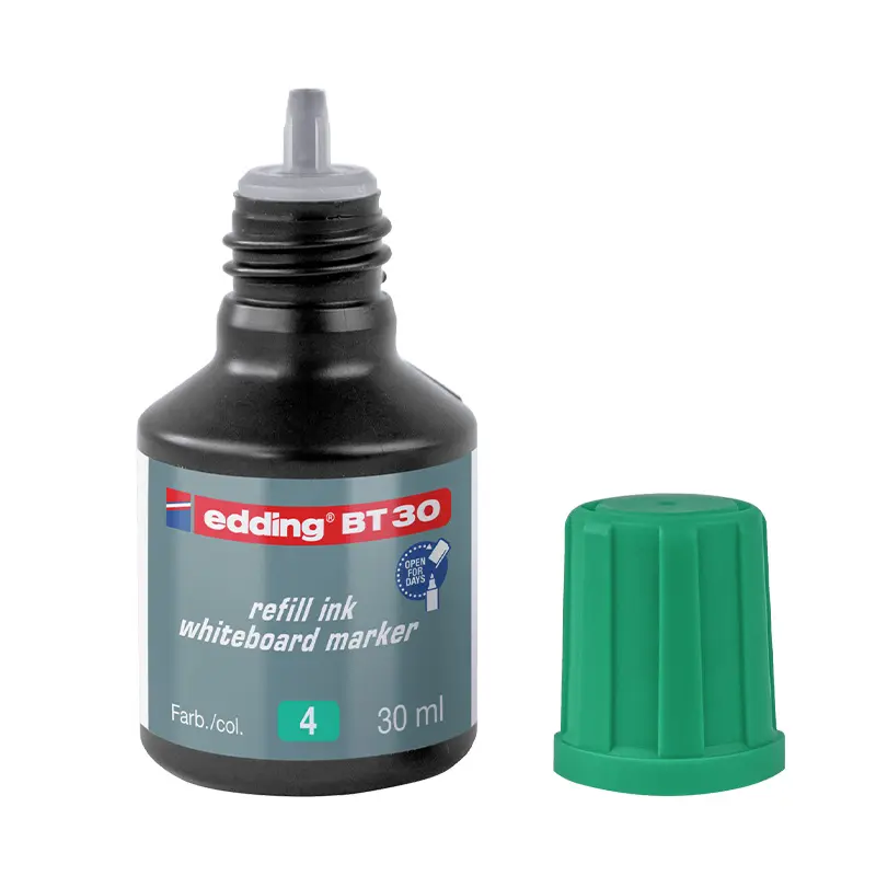 Tinta Edding BT-30 verde, 30ml.