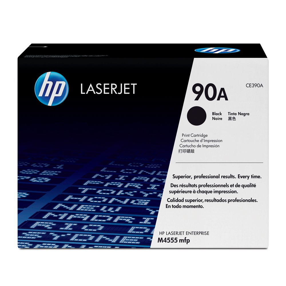 Toner Original HP 90A CE390A Negro