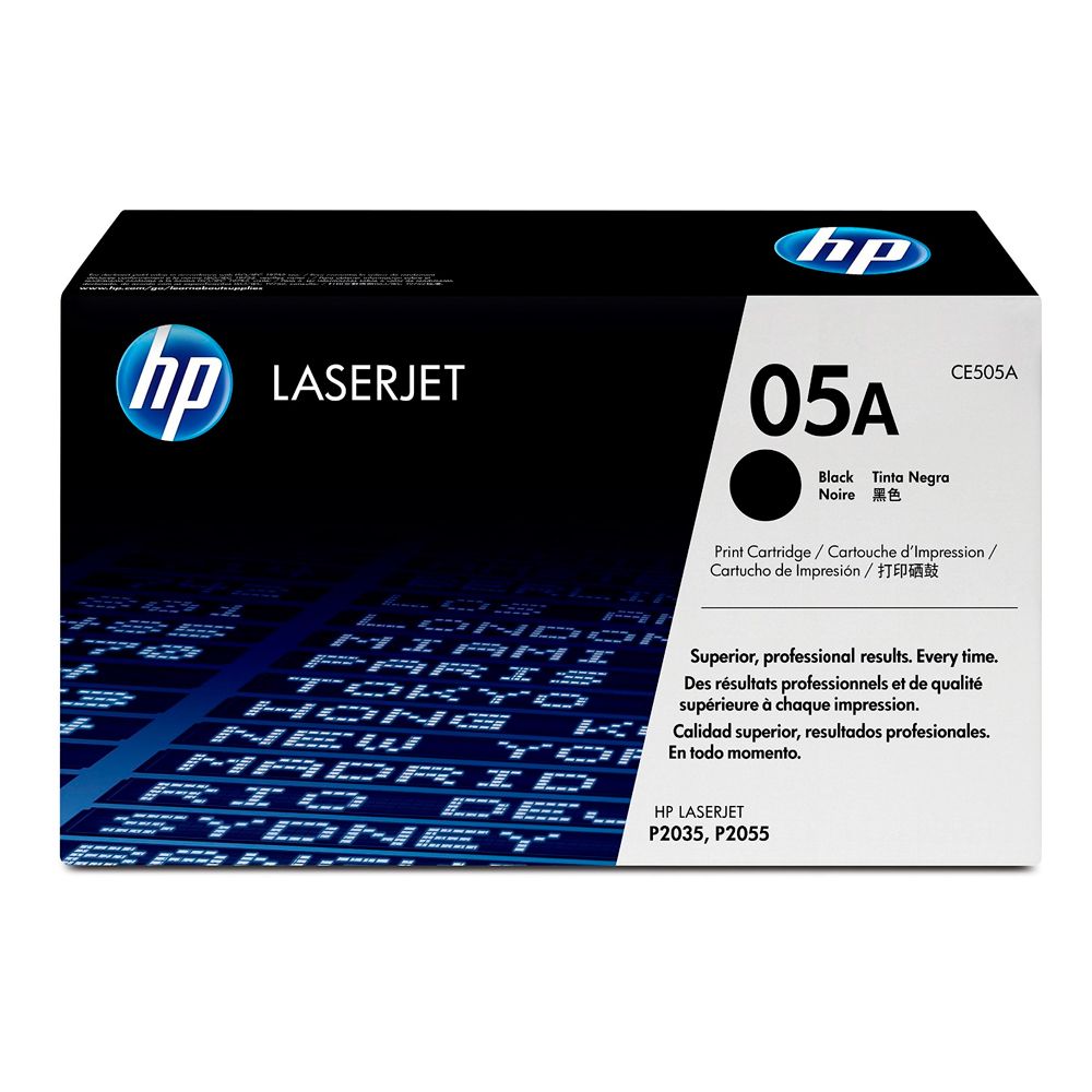 TONER ORIGINAL HP 05A CE505A Negro