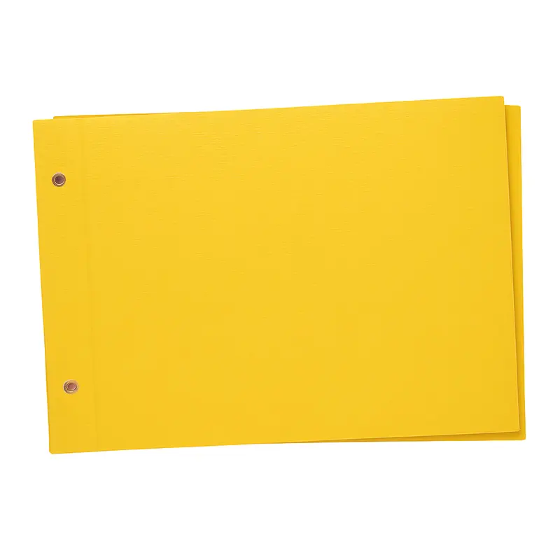 Carpeta Nº5 PVC Forrada Amarilla