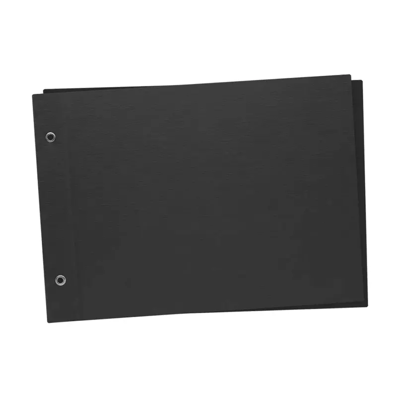 Carpeta Nº5 PVC Forrada Negra