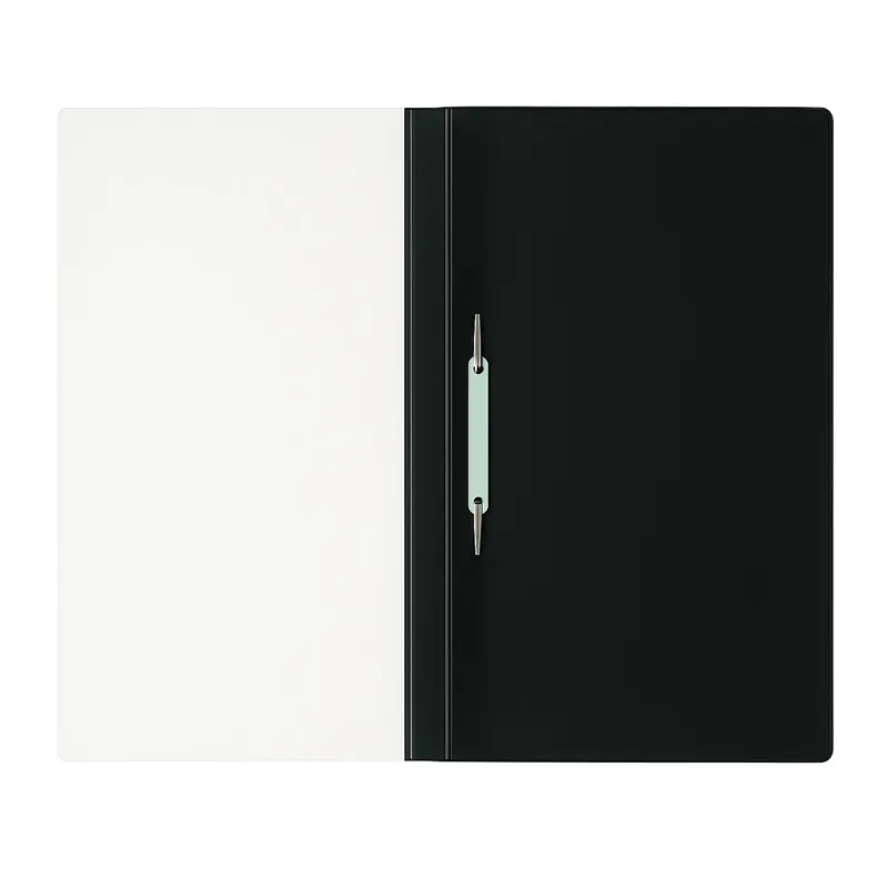Carpeta Tapa transparente Económica Oficio negra, unidad