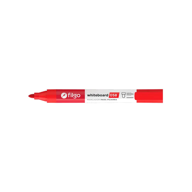 Marcador para pizarra Filgo 058 Rojo(D)