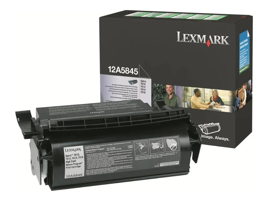 Toner Original Lexmark 12A5845 Optra T6 