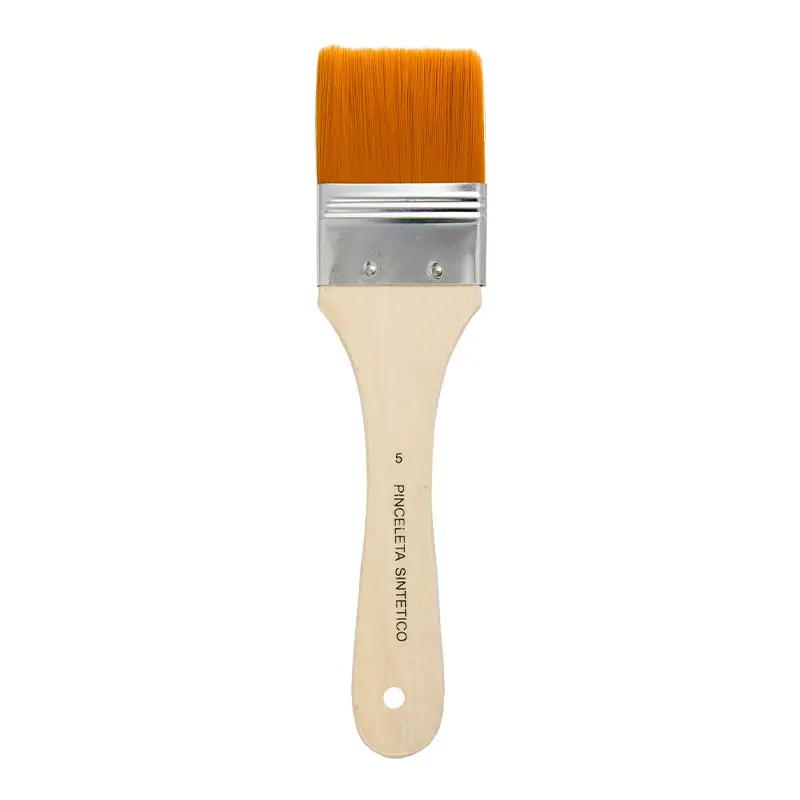 Pinceleta de pelo sintético N°5 corta 80075, 30mm.