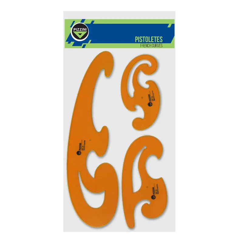 Pistolete Pizzini 458, blister de 3 unidades