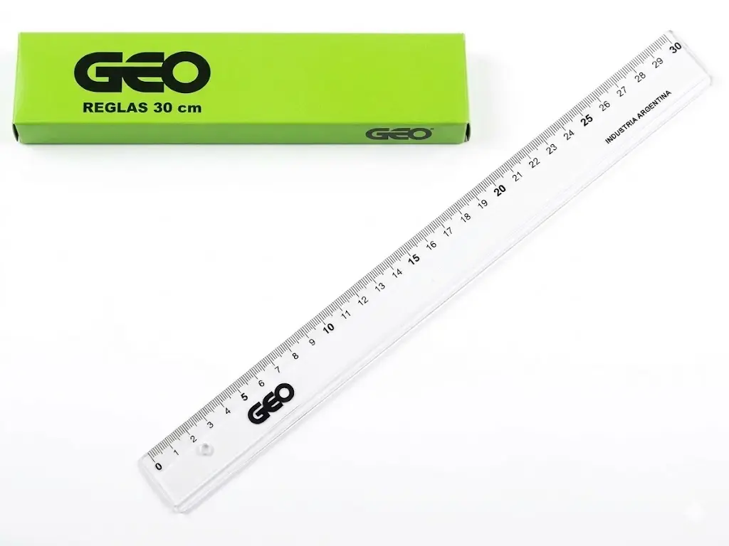 Regla Plastica Eco 30 Cm GEO (E) 