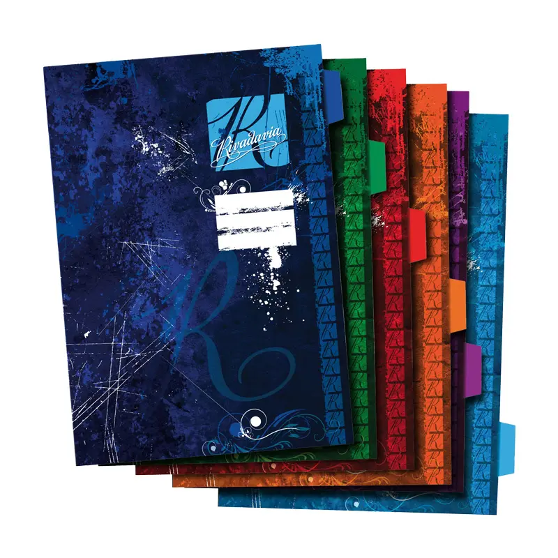 Repuesto Separador Rivadavia 6 Posiciones, A4 Color, Polipropileno