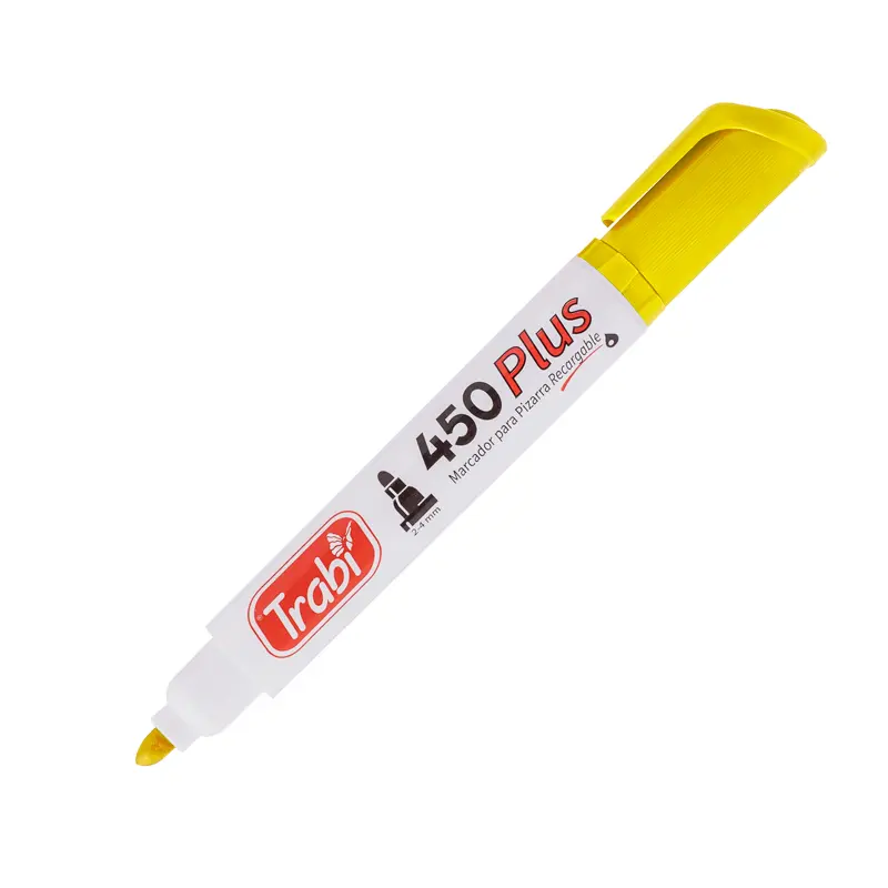 Marcador para Pizarra Trabi 450 amarillo