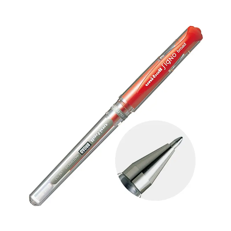 Roller Uni Ball Signo Broad UM-153 roja
