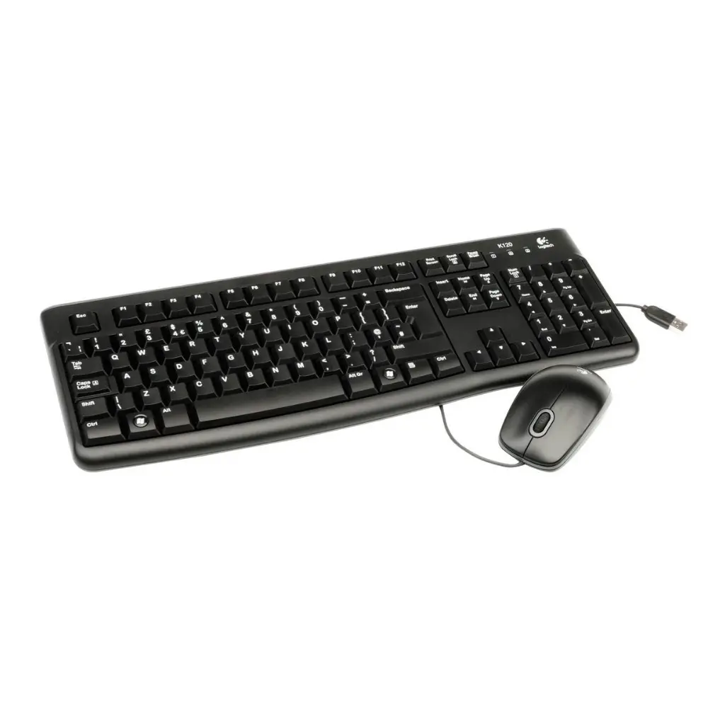 Teclado + Mouse USB Logitech MK120