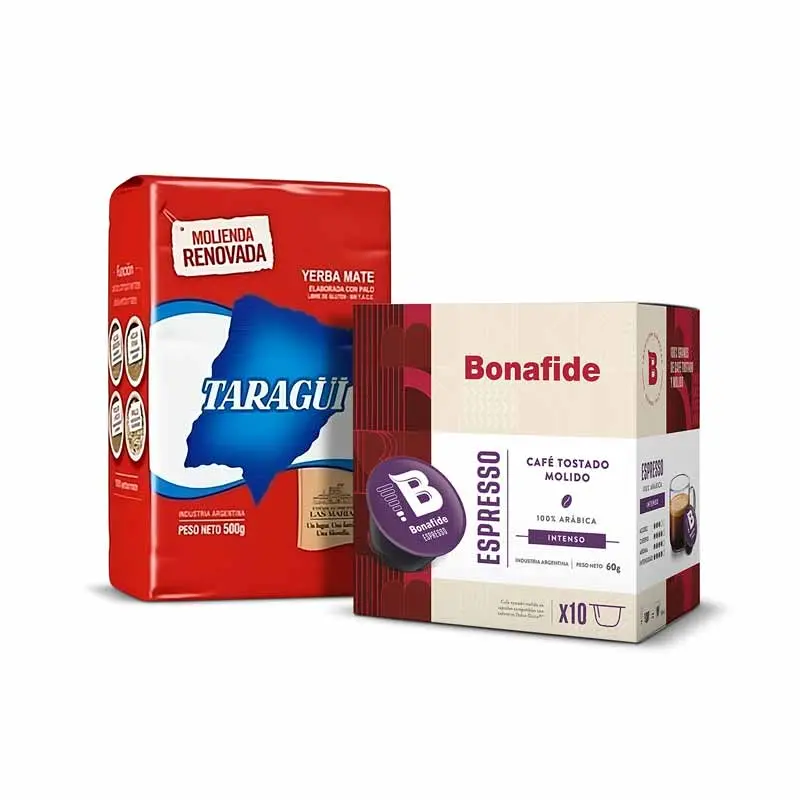 Producto gratis - Set de Regalo Yerba + Capsulas Cafe