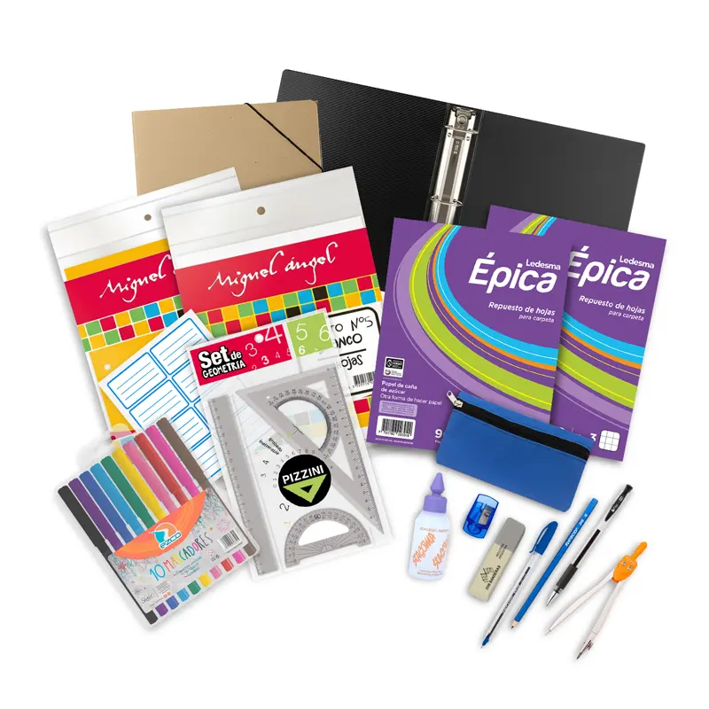 Kit Escolar Prearmado Básico Primaria de 4to. a 7mo. grado