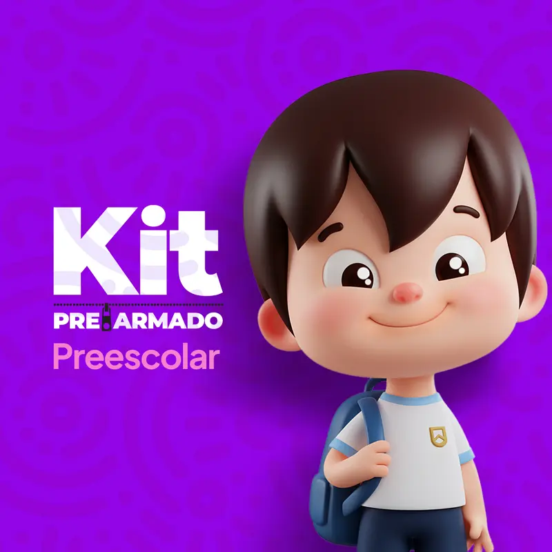 Kit Escolar Prearmado Premiun Jardin