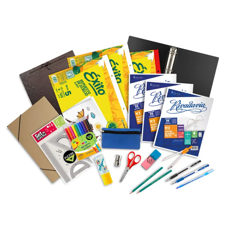 Kit Escolar Prearmado Premiun Primaria de 4to. a 7mo. grado