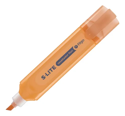Resaltador Chato Filgo S-Lite Flúo Naranja