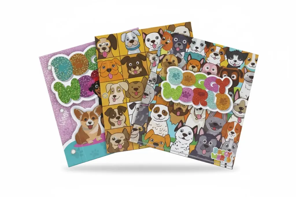 Carpeta N°3 dos tapas para aros Rexon Doggy World