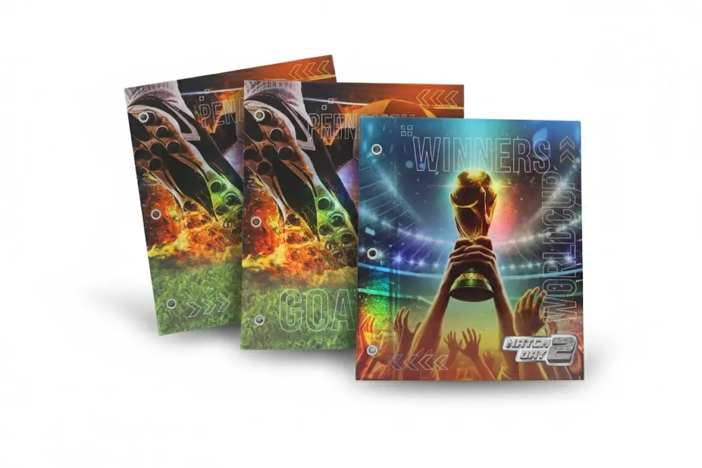 Carpeta N°3 dos tapas para aros Rexon Match Days 2