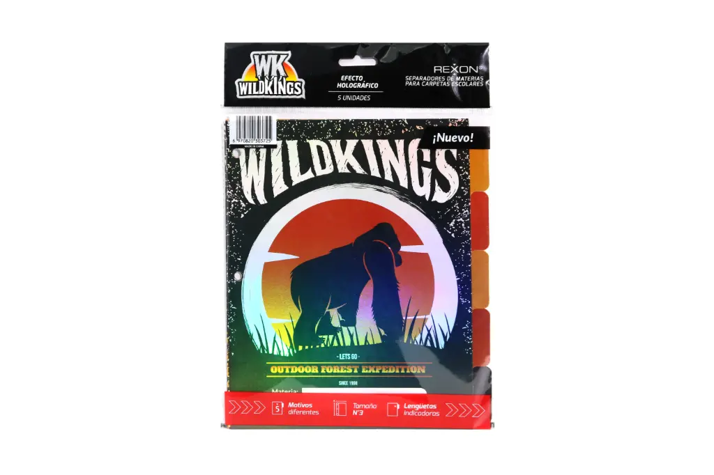 Separador 5 posiciones Rexon WILDKINGS N°3