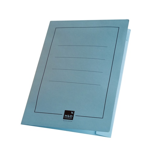 [3SOLAPOFCELE] Carpeta 3 solapas de cartulina Oficio celeste