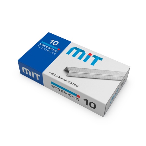 [MITB101000] Broches Mit N°10, caja de 1000 unidades