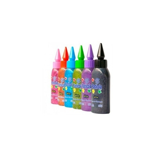 [PLASTBRSUR12] Adhesivo brillo Plasticola, 38g. pack de 12 unidades